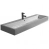 DURAVIT VERO umývadlo na dosku 120 x 47cm Wonder Gliss biela 04541200271