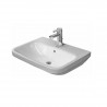 DURAVIT Dura Style umývadlo 60 x 44 cm s prepadom, biele s úpravou WonderGliss 23196000001