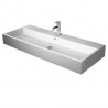 Duravit VERO AIR 100 x 47 cm brúsené nábytkové umývadlo s 1 otvorom pre batériu, biele 2350100027