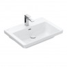 Villeroy & Boch SUBWAY 3.0 umývadlo na skrinku s prepadom s otvorom pre batériu , 650 x 470 mm, Stone White Ceramic Plus, 4A706