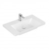 Villeroy & Boch SUBWAY 3.0 umývadlo bez prepadu s otvorom pre batériu 800 x 470 mm, Biela Alpin, 4A7081R1