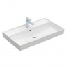 VILLEROY & BOCH Collaro umývadlo nábytkové 800x470 mm, s prepadom, otvor na batériu, CeramicPlus, alpská biela 4A338GR1