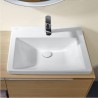 Villeroy & Boch SUBWAY 3.0 umývadlo na skrinku s otvorom pre batériu, bez prepadu, spodná strana brúsená, 600 x 470 mm, Stone W