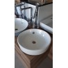 Duravit umývadlo na dosku STARCK 2, 44 x 40cm, brúsená biela, 23214400001 - ROZBALENÝ TOVAR - ROZBALENÝ TOVAR