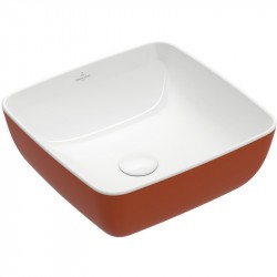 VILLEROY & BOCH Artis umývadlo na dosku (miska) 41 x 41 cm, Rust, 417841BCW8