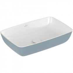 VILLEROY & BOCH Artis umývadlo na dosku (miska) hranaté 58 x 38 cm, Frozen, 417258BCS6