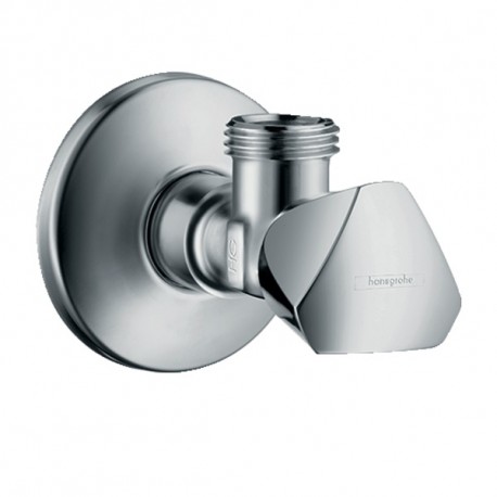 Hansgrohe rohové ventily - rohový ventil E 1/2"-1/2" chróm, 13903000