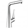 Hansgrohe Metris M71 drezová batéria 320 s vyťahovacím výtokom 1jet chróm 14821000