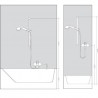 Hansgrohe Raindance Select E sprchový set 120 3jet 90cm s termostatom Ecostat Select biela/chróm, 27039400