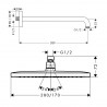Hansgrohe Croma E hlavová sprcha 280 1jet EcoSmart + rameno 390mm chróm 26258000 + 27446000