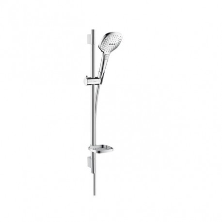 Hansgrohe Raindance Select E sprchový set 120 3jet EcoSmart 9 l/min tyč 65cm úsporná verzia chróm 26622000