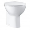 Grohe Bau Ceramic stojaca WC misa s Rimless spodný odpad, alpská biela,39431000