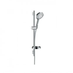 Hansgrohe Raindance Select S sprchový set 120 3jet PowderRain, tyčou 65cm a mydelničkou chróm, 27654000