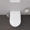 Duravit D-NEO závesná WC misa 37 x 54 cm, Rimless, skryté upevnenie Durafix, biela 2577090000