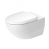 DURAVIT Architec set 2v1 závesná WC misa Rimless 2572090000 s WC sedátkom SoftClose, biela 45720900A1