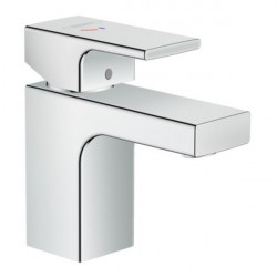 Hansgrohe Vernis Shape umývadlová batéria 70 CoolStart s odtokovou súpravou s tiahlom, EcoSmart, chróm, 71593000