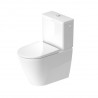 DURAVIT D-NEO kombi WC Rimless + nádržka + sedátko s pomalým sklápaním SoftClose biela, 2002090000+0944000085+ 0021690000