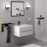 Hansgrohe Logis umývadlová batéria 110 Fine EcoSmart, s výpusťou Push-Open, EcoSmart, matná čierna 71252670