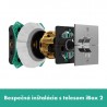 HANSGROHE DuoTurn Q batéria sprchová podomietková pre 1 spotrebič matná biela 75614700