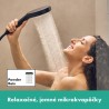 HANSGROHE Rainfinity 130 set sprchový Ecosmart so sprchovou tyčou 90 cm matná čierna 28744670