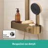 HANSGROHE Pulsify S Showerpipe 260 2jet s termostatom ShowerTablet Select 400 kartáčovaný bronz 24240140