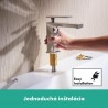 HANSGROHE Tecturis E 110 batéria umývadlová stojanková, EcoSmart+, chróm 73011000