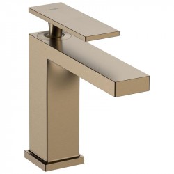 HANSGROHE Tecturis E 110 batéria umývadlová stojanková, EcoSmart+, kartáčovaný bronz 73011140