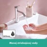 HANSGROHE Tecturis S 110 batéria umývadlová stojanková, CoolStart, EcoSmart+, chróm 73312000