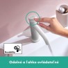 HANSGROHE Tecturis S 110 batéria umývadlová stojanková, CoolStart, EcoSmart+, matná biela 73312700