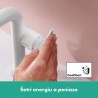 HANSGROHE Tecturis S 110 batéria umývadlová stojanková, CoolStart, EcoSmart+, matná biela 73321700