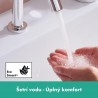 HANSGROHE Tecturis S 150 batéria umývadlová stojanková s odtokovou súpravou Push-Open chróm 73340000