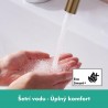 HANSGROHE Tecturis S 110 batéria umývadlová stojanková s odtokovou súpravou s tiahlom kartáčovaný bronz 73323140