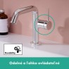 HANSGROHE Tecturis S 110 batéria umývadlová stojanková s odtokovou súpravou Push-Open chróm 73320000