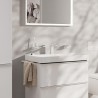 HANSGROHE Tecturis E 110 batéria umývadlová stojanková, EcoSmart+, matná biela 73011700