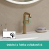 HANSGROHE Tecturis S 210 batéria umývadlová stojanková s odtokovou súpravou s tiahlom kartáčovaný bronz 73360140