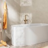 HANSGROHE Tecturis S batéria vaňová voľne stojaca na podlahu kartáčovaný bronz 73440140