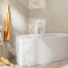 HANSGROHE Tecturis S batéria vaňová voľne stojaca na podlahu matná biela 73440700