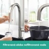 HANSGROHE Aqittura batéria drezová FilterSystem 210 1jet + štartovacia sada vzhľad nerezu 76801800