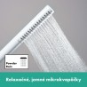 HANSGROHE Pulsify S sprchová sada 100 1jet EcoSmart+ so sprchovou tyčou 90 cm, matná biela 24383700