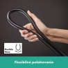 HANSGROHE Pulsify S sprchová sada 100 1jet EcoSmart so sprchovou tyčou 65 cm, matná čierna 24372670