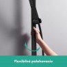 HANSGROHE Pulsify E 100 1jet EcoSmart+ sprchová sada s tyčou 90cm matná čierna, 24381670