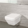 VILLEROY & BOCH Architectura predstenový WC set ViConnect, misa DirectFlush, sedátko SoftClosing, tlačítko chróm 5685HR01SET2