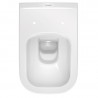 DURAVIT D-Code - Závesné WC, Rimless, biela 25700900002