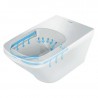 DURAVIT D-Code - Závesné WC, Rimless, biela 25700900002