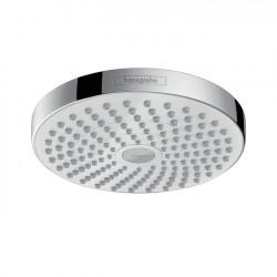 Hansgrohe Croma Select S hlavová sprcha 180 2jet k sprchovému ramenu biela/chróm 26522400