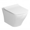 RAVAK Classic - WC sedátko Slim so SoftClose 36 x 44,5 x 5,1 cm, X01673