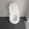 VILLEROY & BOCH Architecturapredstenový set ViConnect, WC misa DirectFlush, sedátko SoftClosing, tlačítko E200 biele 4694HR01SE