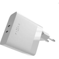 Fixed nabíjačka USB-C 65W, biela FIXC65-2C-WH