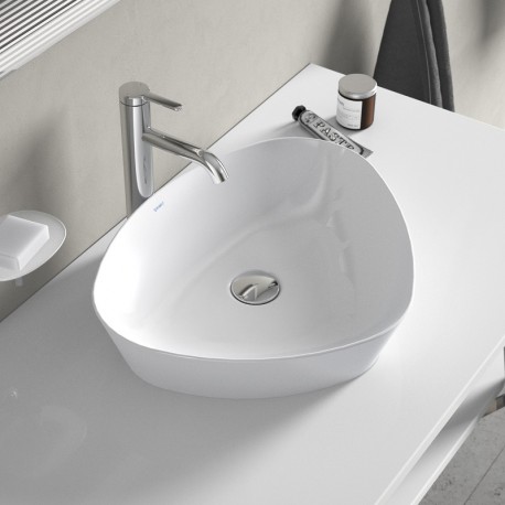 DURAVIT Cape Cod umývadlo na dosku 50 x 40,5 cm, biela, 23395000001