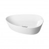 DURAVIT Cape Cod umývadlo na dosku 50 x 40,5 cm, biela, 23395000001